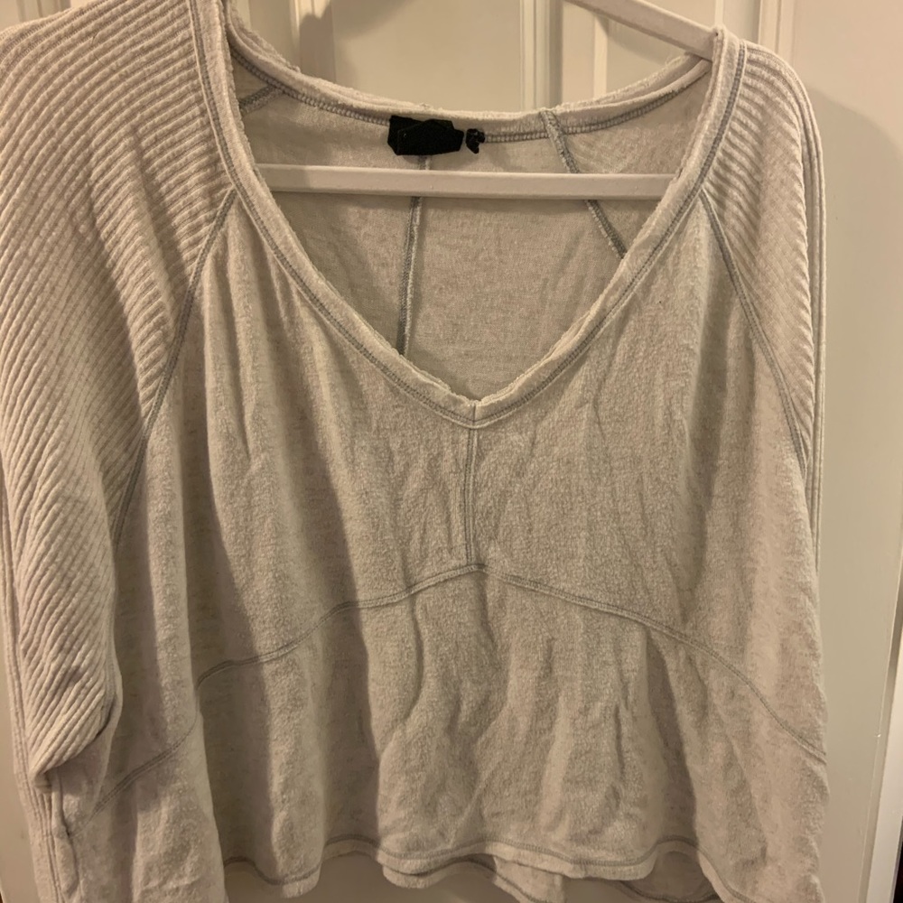 Gray sweater